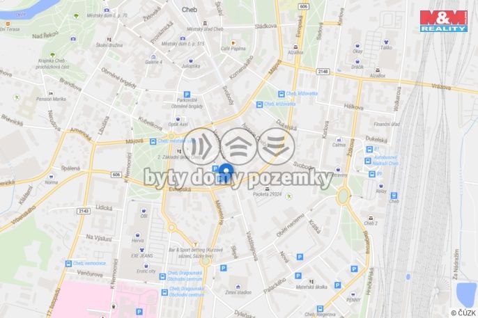 Prodej, Byt 3+1, Cheb