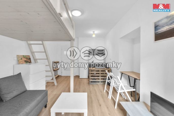 Prodej, Byt 1+kk, Miletín