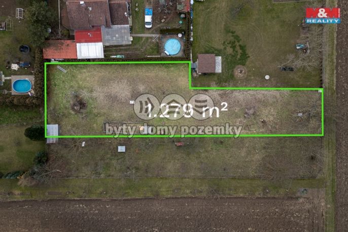 Prodej, Pozemek k bydlení, Dub nad Moravou