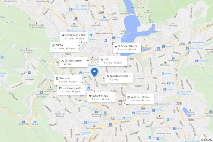 Prodej, Byt 1+1, Jablonec nad Nisou
