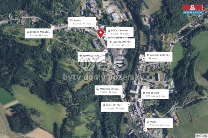 Prodej, Rodinný dům, Brněnec