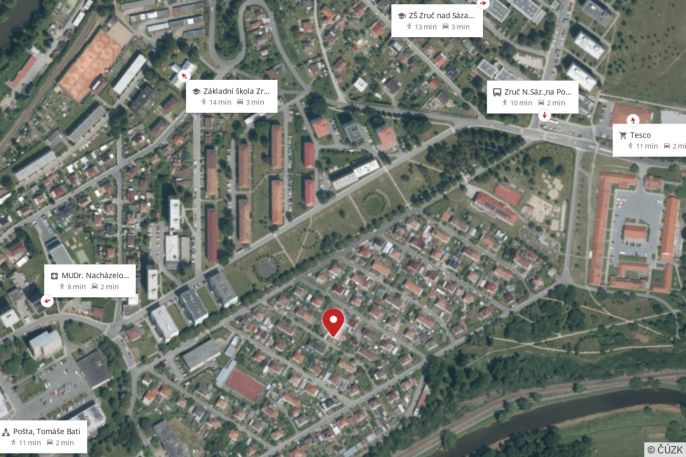 Prodej, Rodinný dům, Zruč nad Sázavou