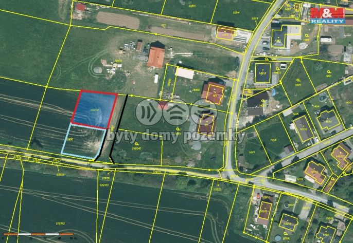 Prodej, Pozemek k bydlení, Dobřany