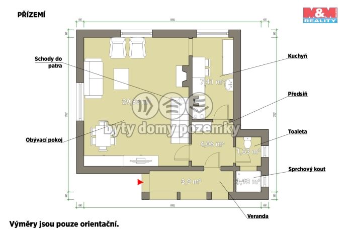 Prodej, Chalupa, Kokašice