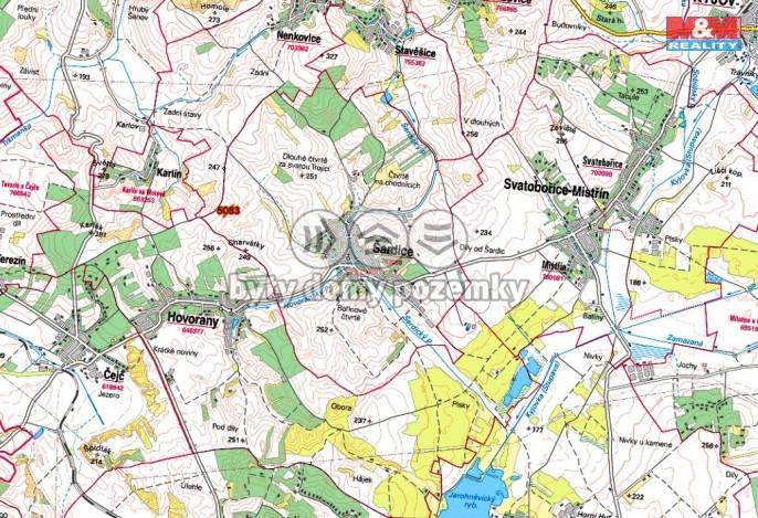 Prodej, Pole, Šardice