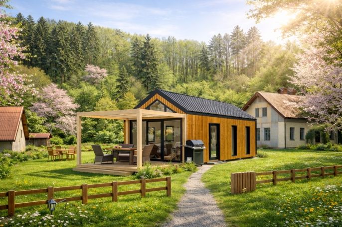 Prodej, Chata, Záchlumí