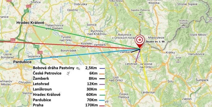 Prodej, Chata, Klášterec nad Orlicí