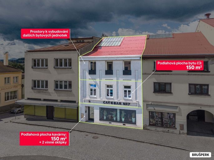 Prodej, Restaurace, stravování, Brušperk