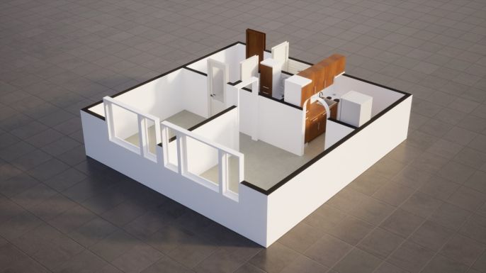 Prodej, Byt 1+kk, Chotětov