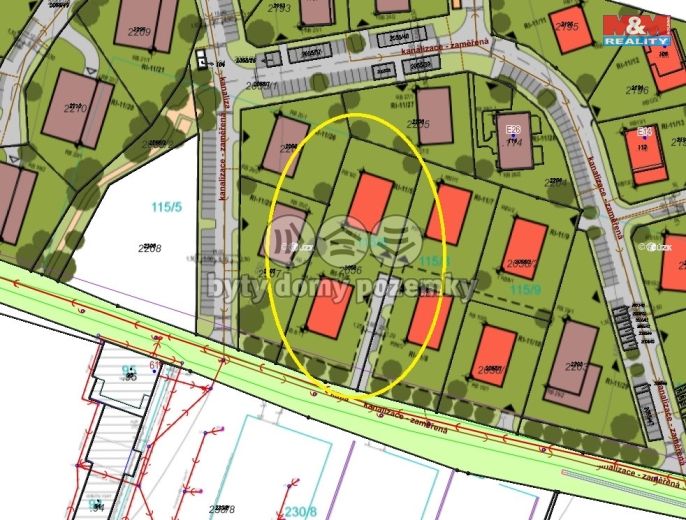 Prodej, Pozemek k bydlení, Červená Voda