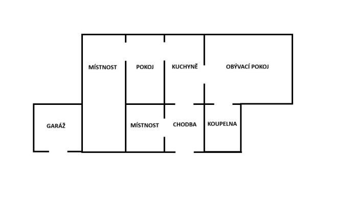 Prodej, Rodinný dům, Dubá