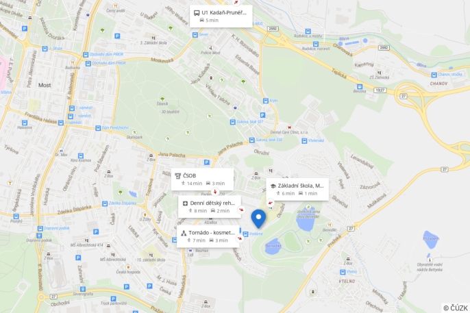 Prodej, Byt 2+kk, Most