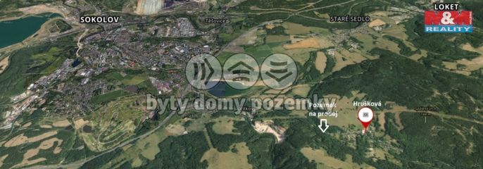 Prodej, Pozemek k bydlení, Sokolov