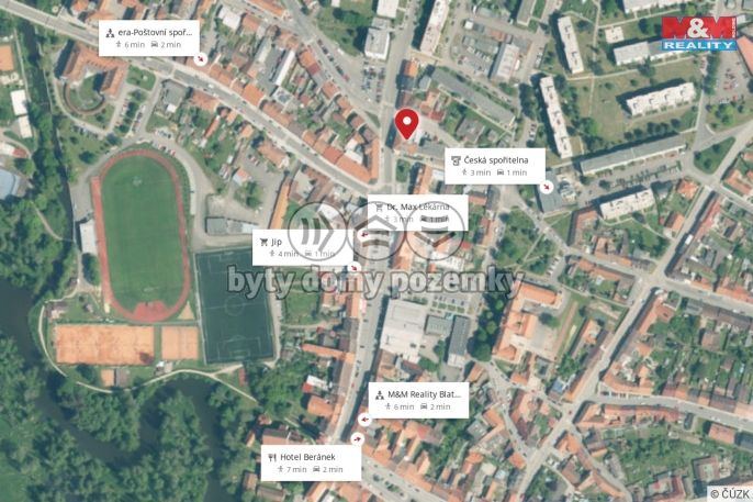 Pronájem, Kancelářský prostor, Blatná