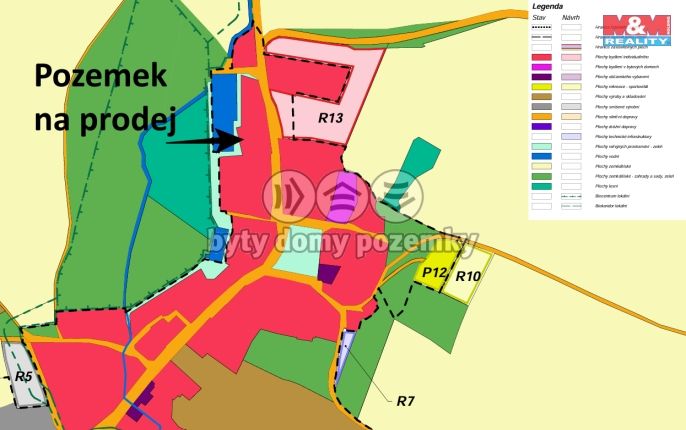 Prodej, Pozemek k bydlení, Jíkev