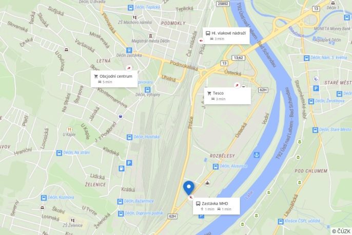 Prodej, Obchod a služby, Děčín