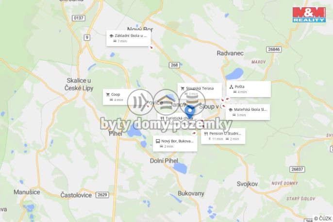 Prodej, Louka, Nový Bor