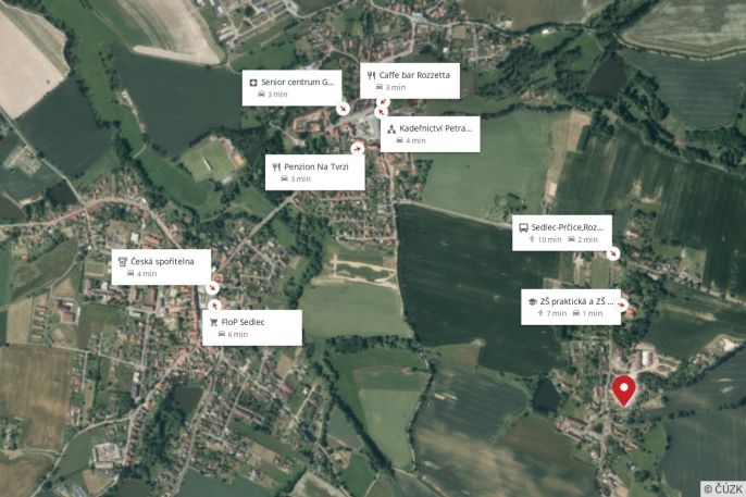 Prodej, Rodinný dům, Sedlec-Prčice