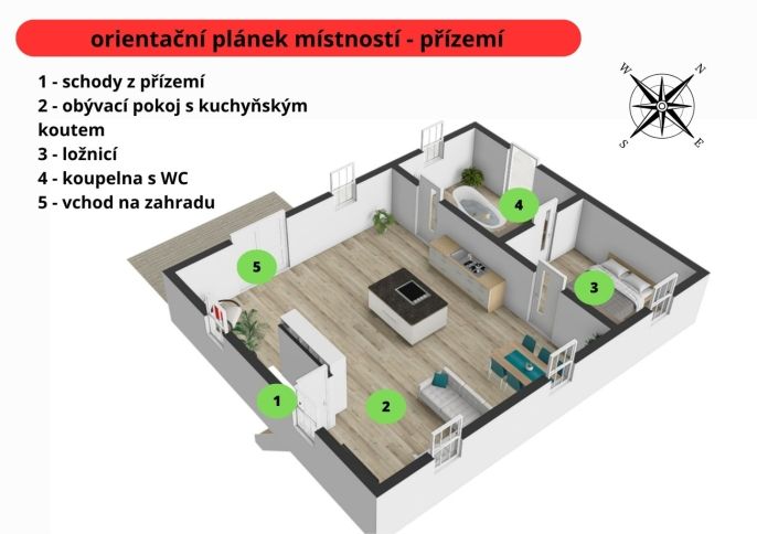 Prodej, Chalupa, Černíny