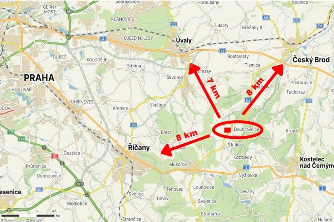 Prodej, Byt 1+kk, Doubravčice