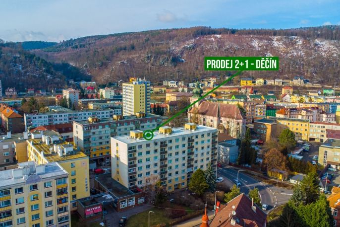 Prodej, Byt 2+1, Děčín