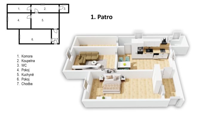 Prodej, Rodinný dům, Albrechtice nad Orlicí