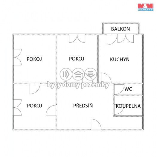 Prodej, Byt 3+1, Havířov