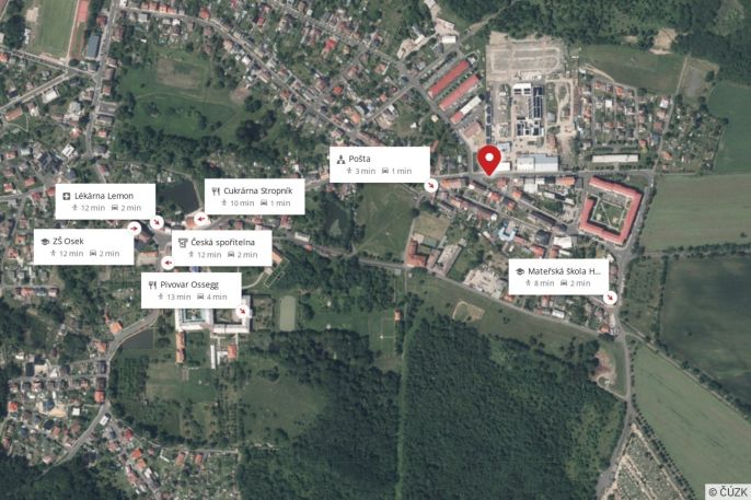 Prodej, Nájemní dům, Osek