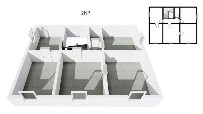 Prodej, Rodinný dům, Chomutice
