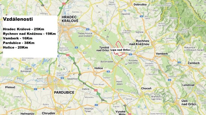 Prodej, Rodinný dům, Lípa nad Orlicí