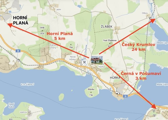 Prodej, Rodinný dům, Horní Planá