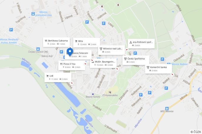 Pronájem, Byt 1+kk, Milovice