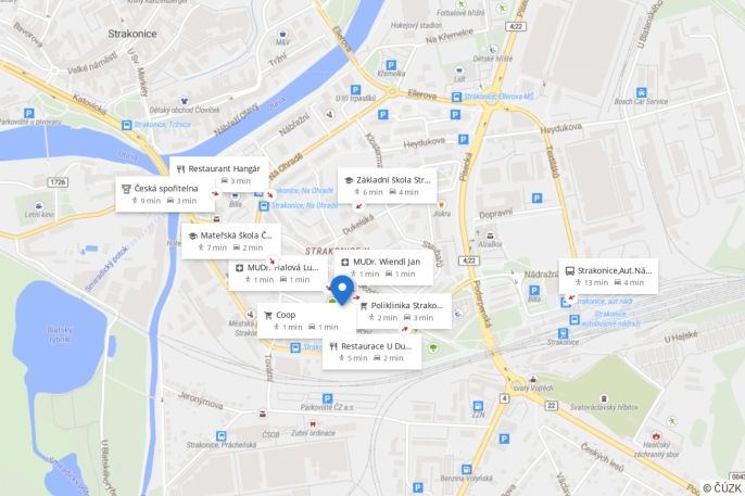 Pronájem, Byt 2+1, Strakonice