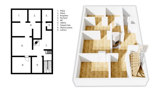 Prodej, Rodinný dům, Postoloprty