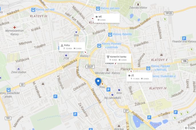 Prodej, Byt 2+1, Klatovy