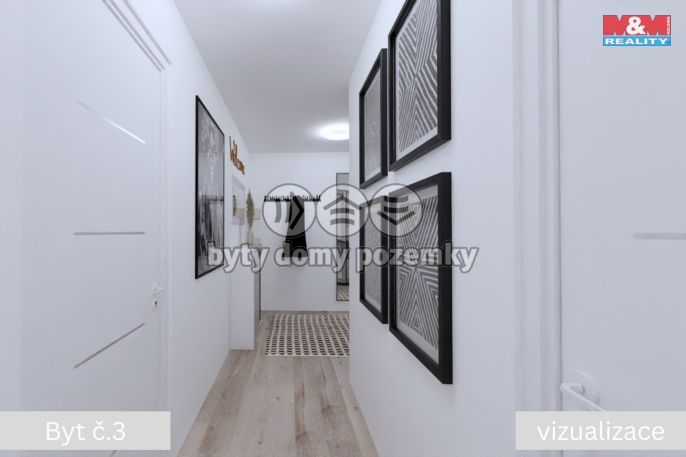 Prodej, Byt 2+kk, Žleby