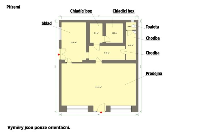 Pronájem, Obchod a služby, Sokolov