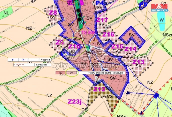 Prodej, Pozemek k bydlení, Kamenná Lhota