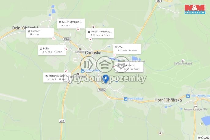 Prodej, Rodinný dům, Chřibská