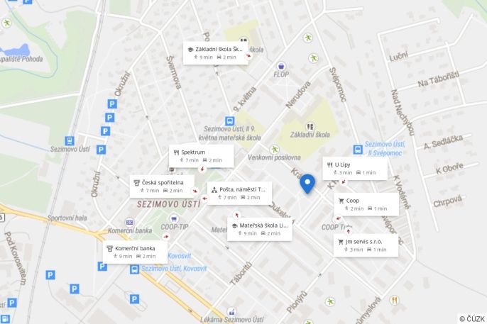 Prodej, Byt 2+1, Sezimovo Ústí