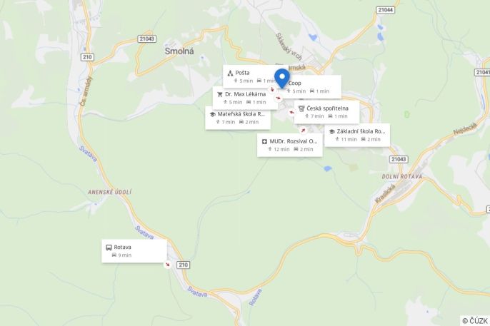 Prodej, Byt 2+1, Rotava