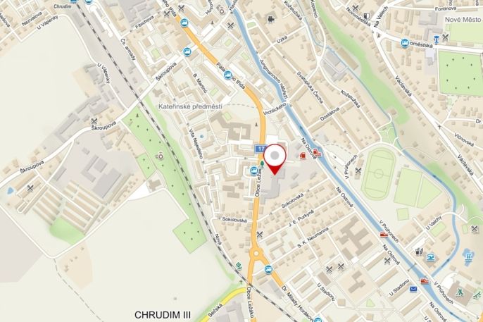 Pronájem, Kancelářský prostor, Chrudim