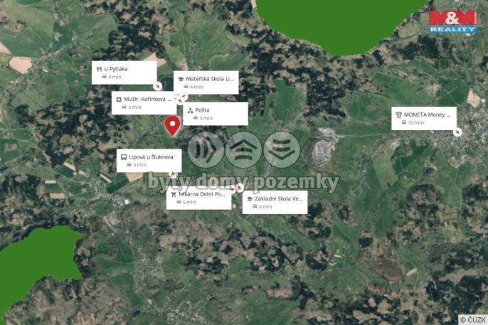 Prodej, Pozemek k bydlení, Lipová