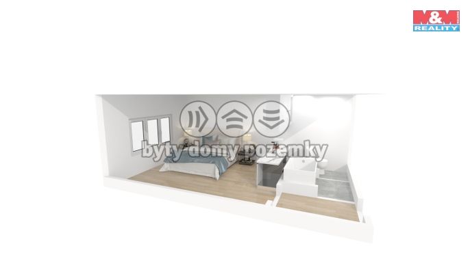 Prodej, Byt 1+kk, Plzeň