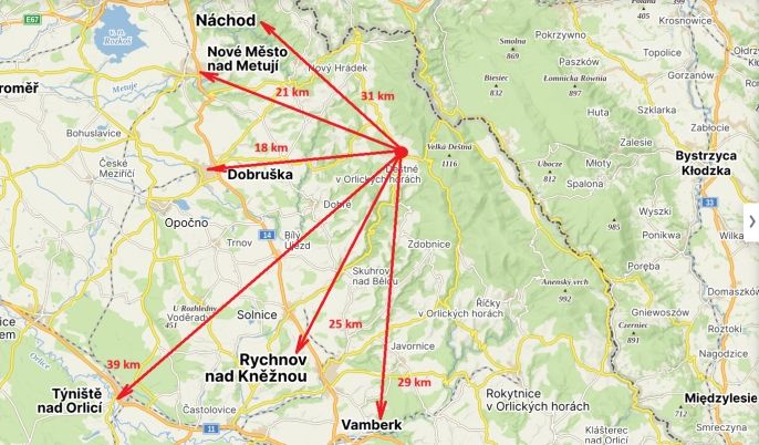 Prodej, Chalupa, Deštné v Orlických horách