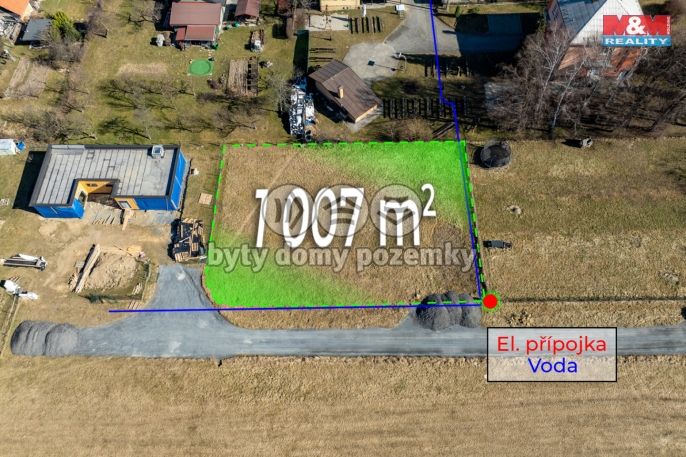 Prodej, Pozemek k bydlení, Lešná