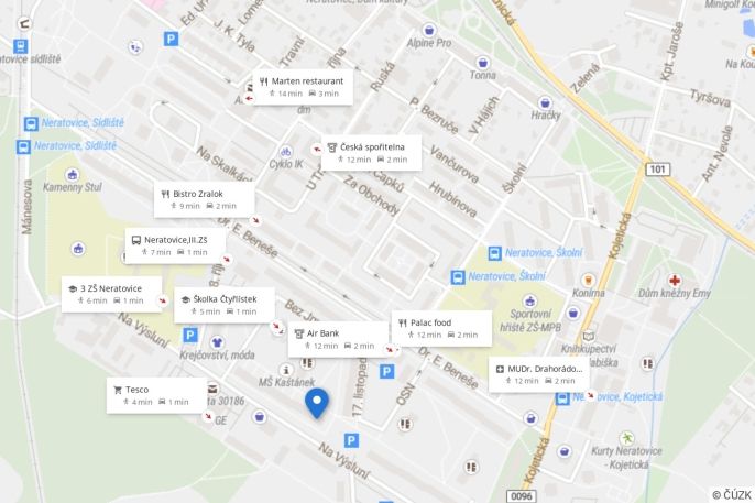 Prodej, Byt 3+1, Neratovice