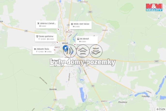 Prodej, Rodinný dům, Mimoň