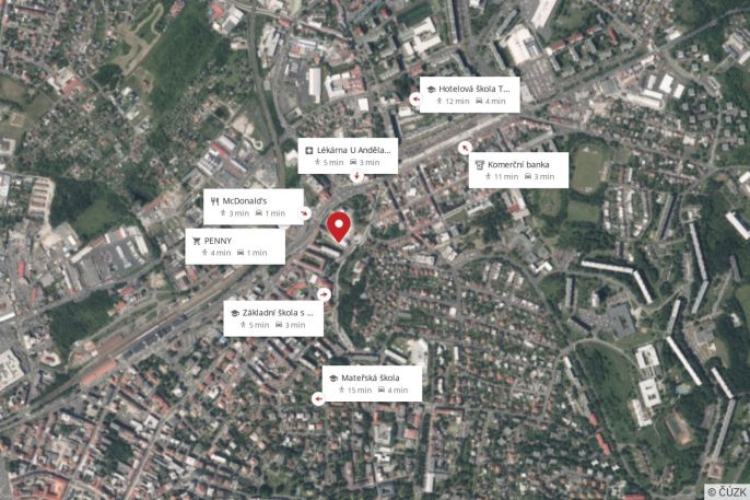 Prodej, Byt 1+kk, Teplice