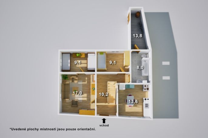 Prodej, Chata, Vroutek